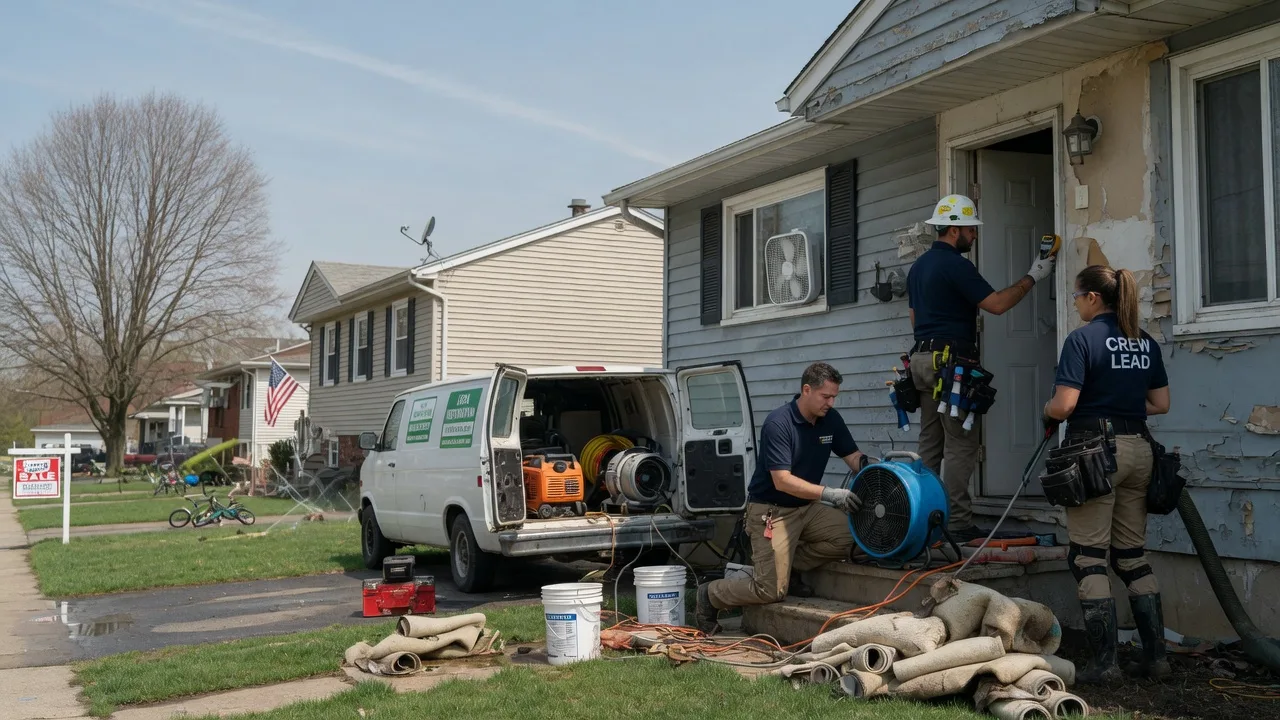 Flood Cleanup in Moores Hill, IN near me