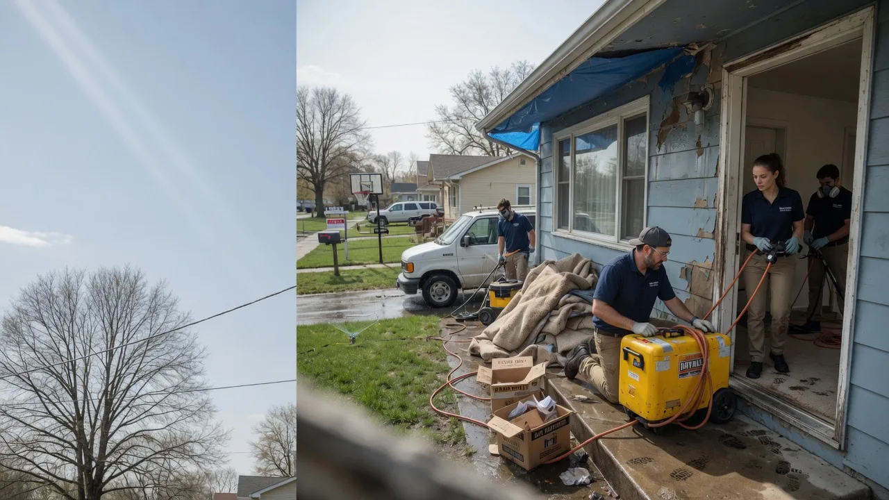 Basement Flood Cleanup in Moores Hill, IN near me
